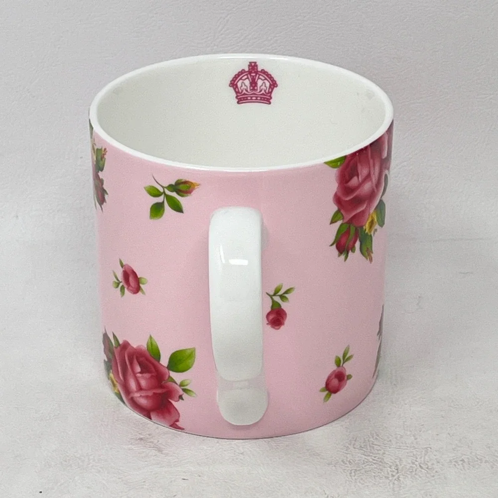 Royal Albert New Country Roses Pink Mug Saucer Set Gift Cottage Romantic Mother